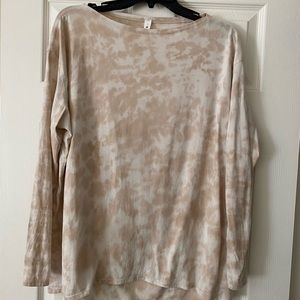 Lululemon Tie Dye long sleeve shirt.